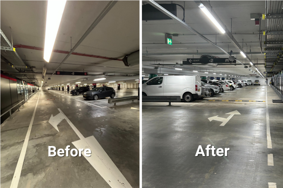 Renovatie van bestaande Veko-lichtlijnen