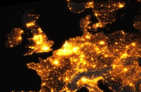 lichtvervuiling europa