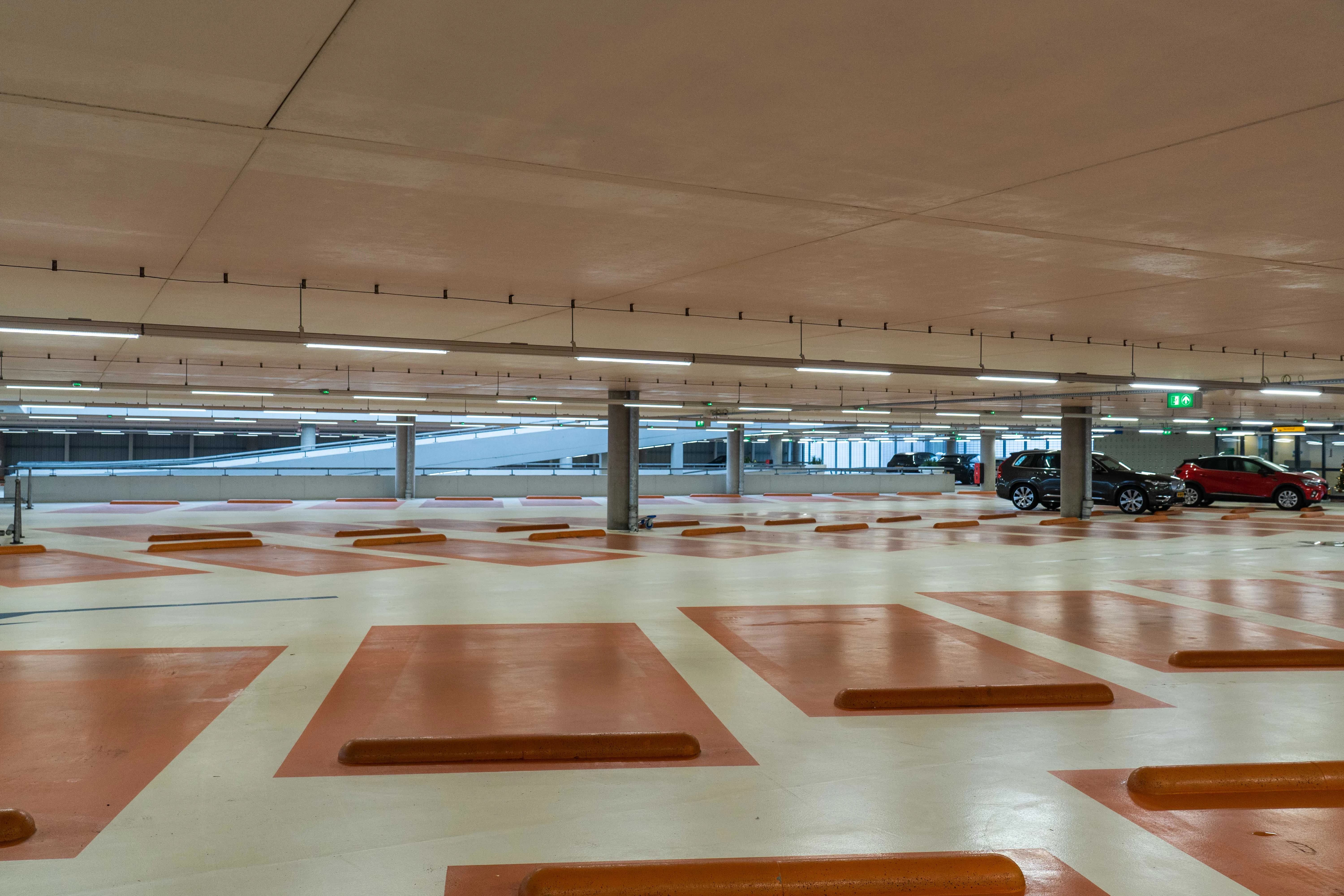 Parking Garage Lighting Reference: Schiphol Excellence Parking Parking Garage Lighting