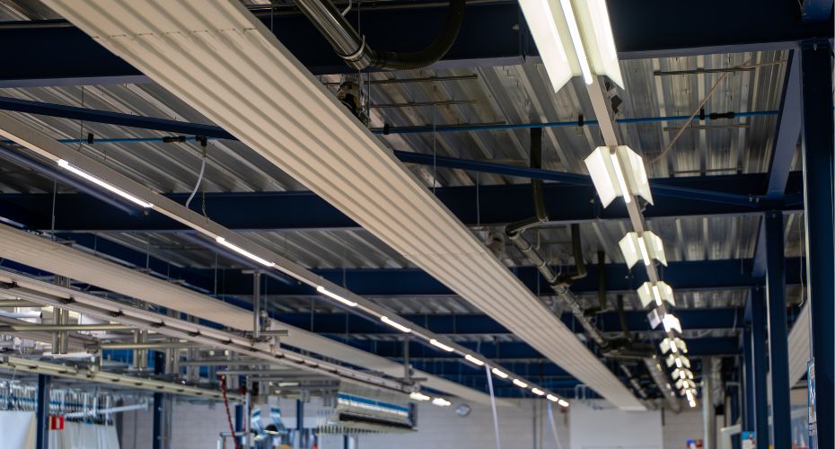 Lampe Group led renovatie lichtlijn