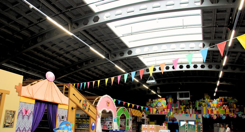LED-lijnverlichting Stichting Jarige Job