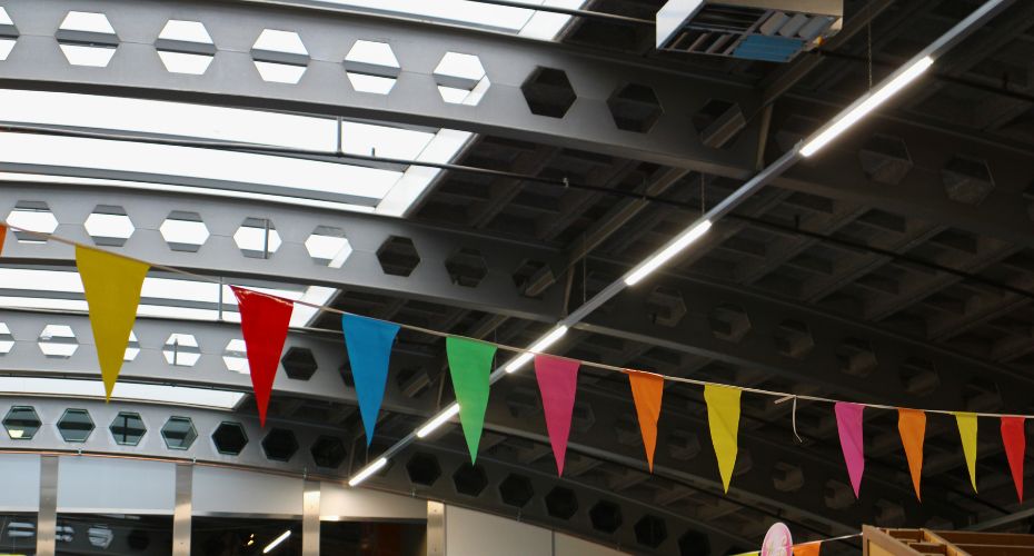 Duurzame renovatie met lijnverlichting